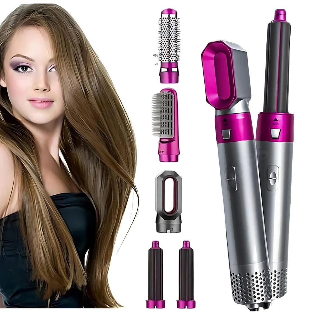 5-in-1 Hot Air Brush Styler