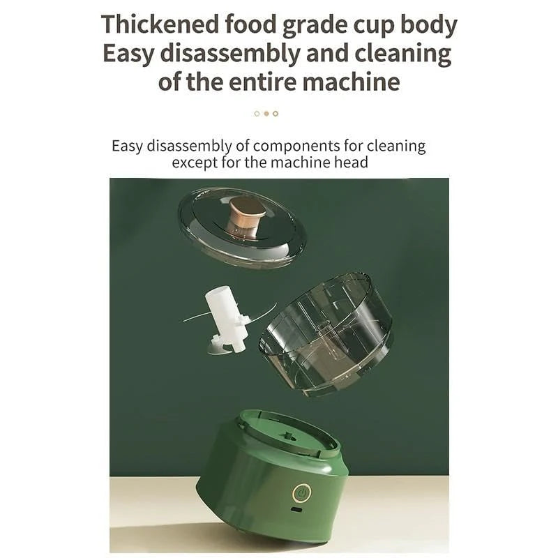 USB Rechargeable Portable Vegetable and Fruit Cutter