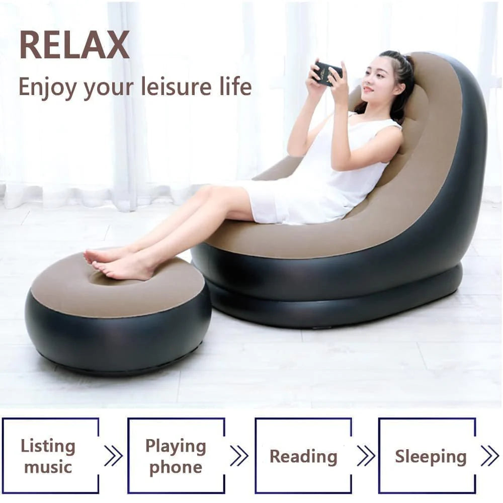Inflatable Lounge Chair for Adults