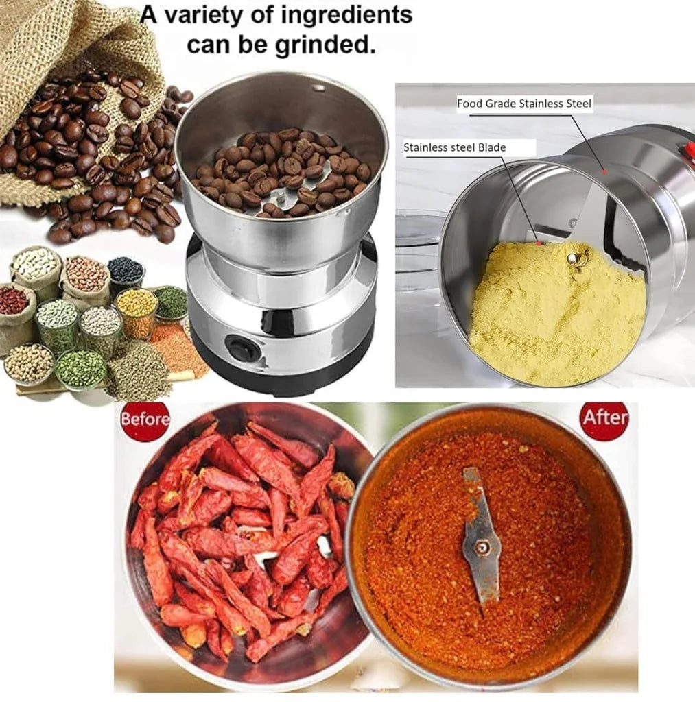 Stainless Steel Electric Masala Grinder Mini Spice Machine
