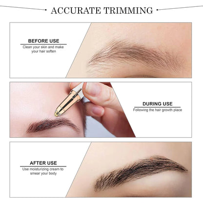 Flawless Eyebrow Trimmer and Hair
