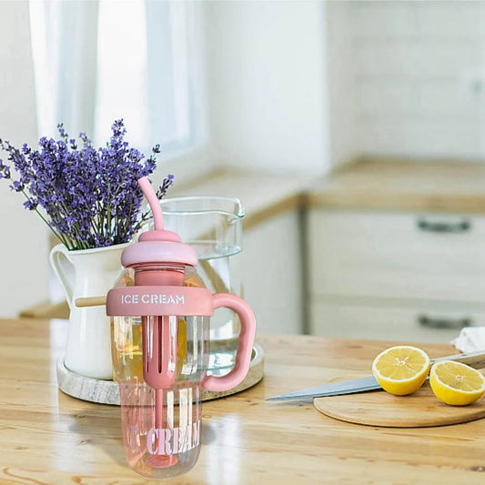 Ice Cream Theme Sipper Bottle