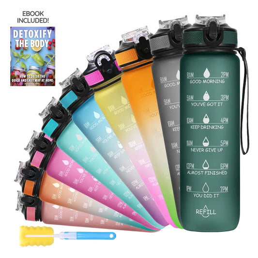 Tritan Motivational Water Bottle